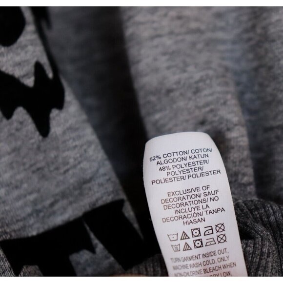 Lucky Jeans Triumph Women's Small Gray Sweatshirt Twin Speed Tiger Knit Sweater - Picture 5 of 7